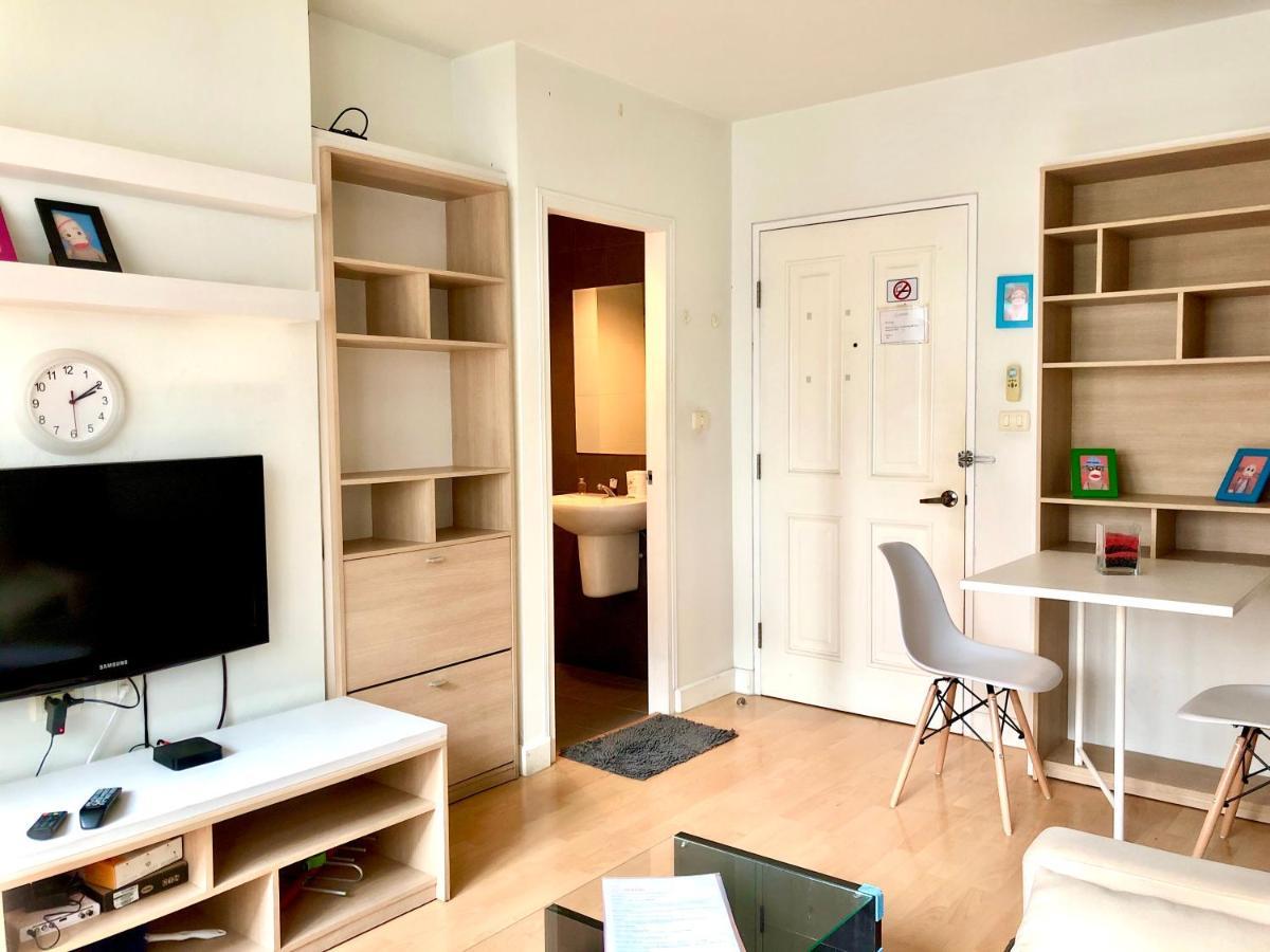 1Br Condo 5 Min To Bts 1000Mbps Fiber Wi-Fi Бангкок Экстерьер фото