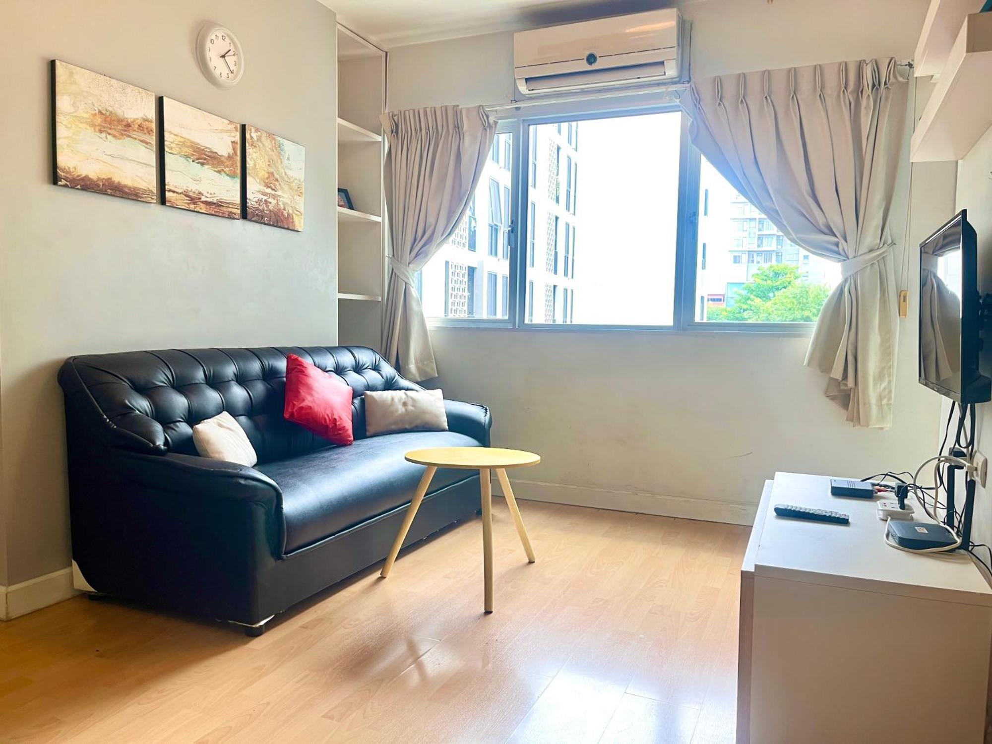 1Br Condo 5 Min To Bts 1000Mbps Fiber Wi-Fi Бангкок Экстерьер фото